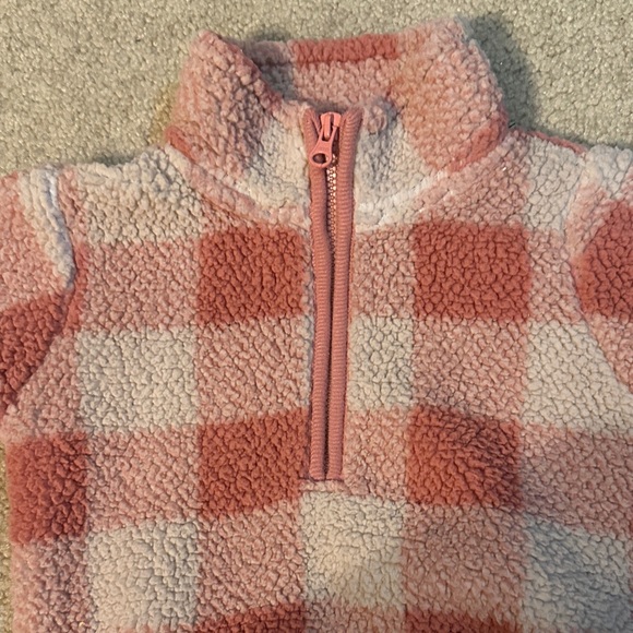 Pink and Cream pull over Sherpa - Picture 3 of 3